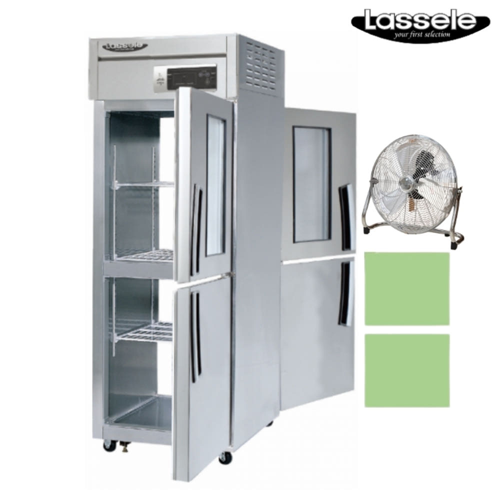 급식실냉장고 25박스 올냉장 업소용 조리실 양문형냉장고 508L : 신일N위시웨이