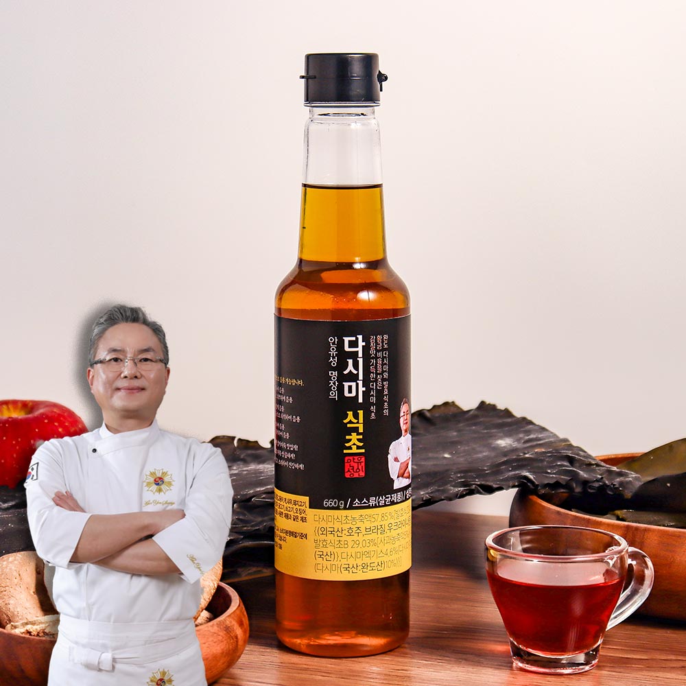 안유성 명장의 다시마 식초 660g 2병 - 상세 이미지 2