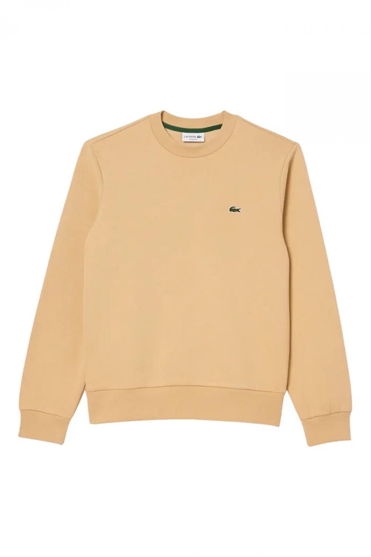 라코스테 루즈핏 코튼 스웨트셔츠 3320380 BEIGE