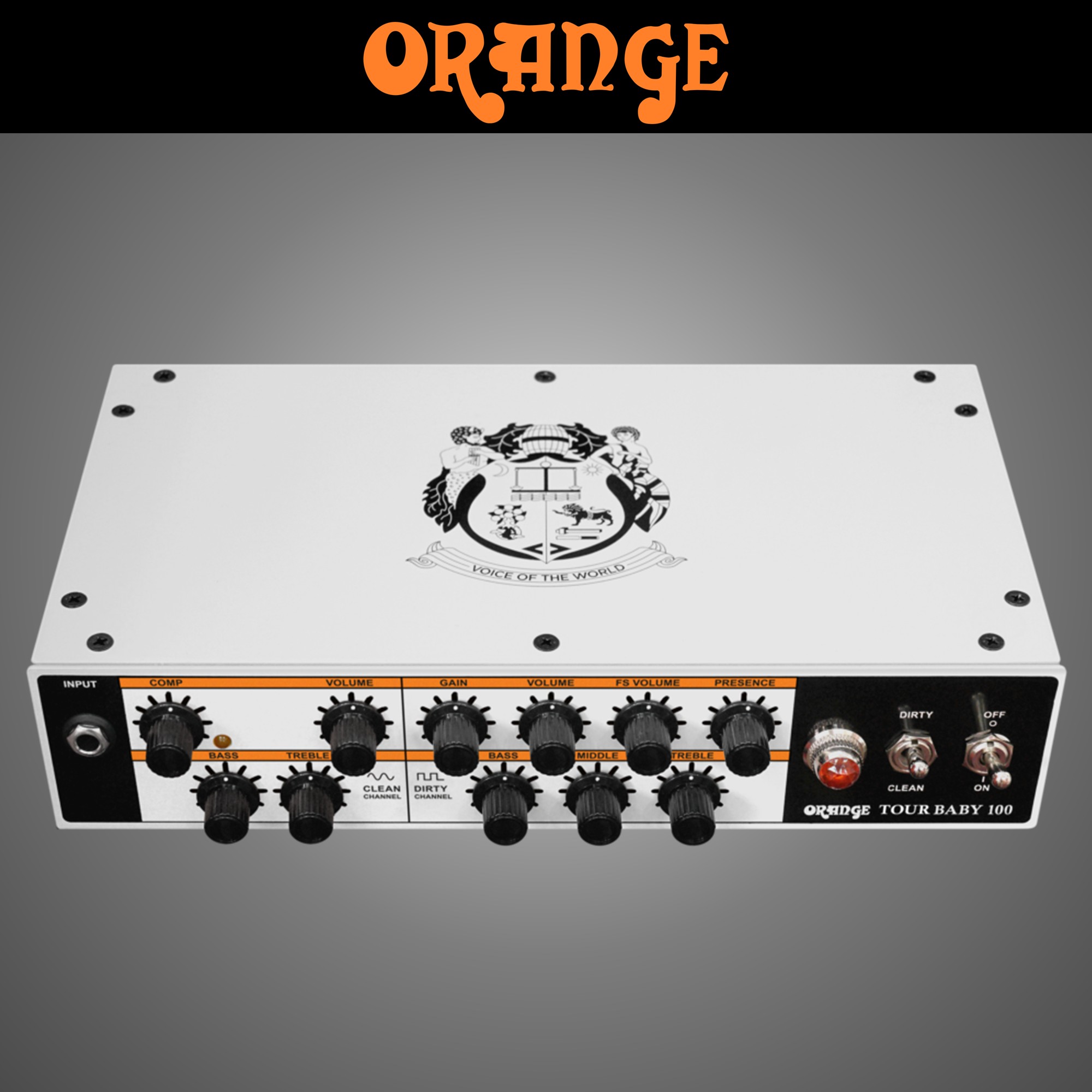 오렌지 투어베이비100 ORANGE TOUR BABY 100 일렉기타 앰프 헤드 100W - 상세 이미지 5