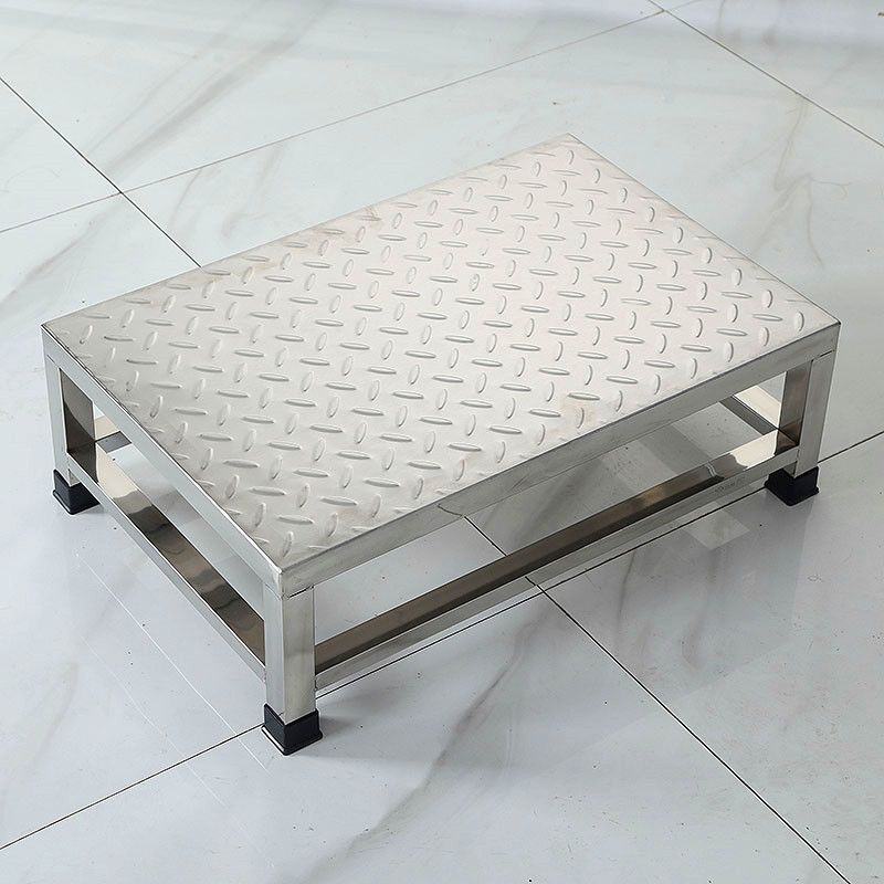1단 스테인레스 계단 도배 발판 작업용 철 보조 15cm 창고 높이 50x40 이미지 6