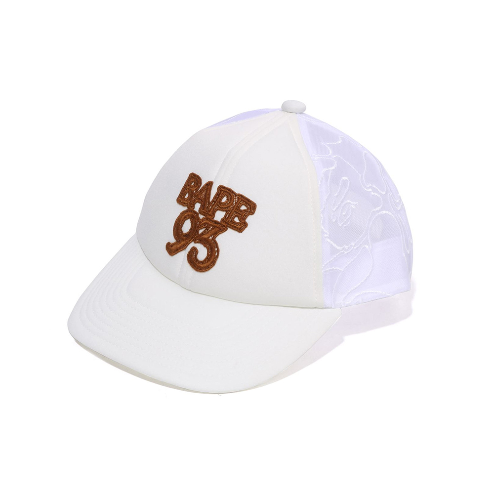 베이프 모자 LINE CAMO JACQUARD MESH BLOCKING LOGO CAP 1L30-180-307 - 상세 이미지 5