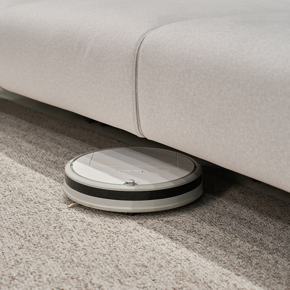 페다 무비 풀옵션형 모션 무빙 슬라이딩 리클라이너 아쿠아텍스 패브릭 소파 크림, 4인용