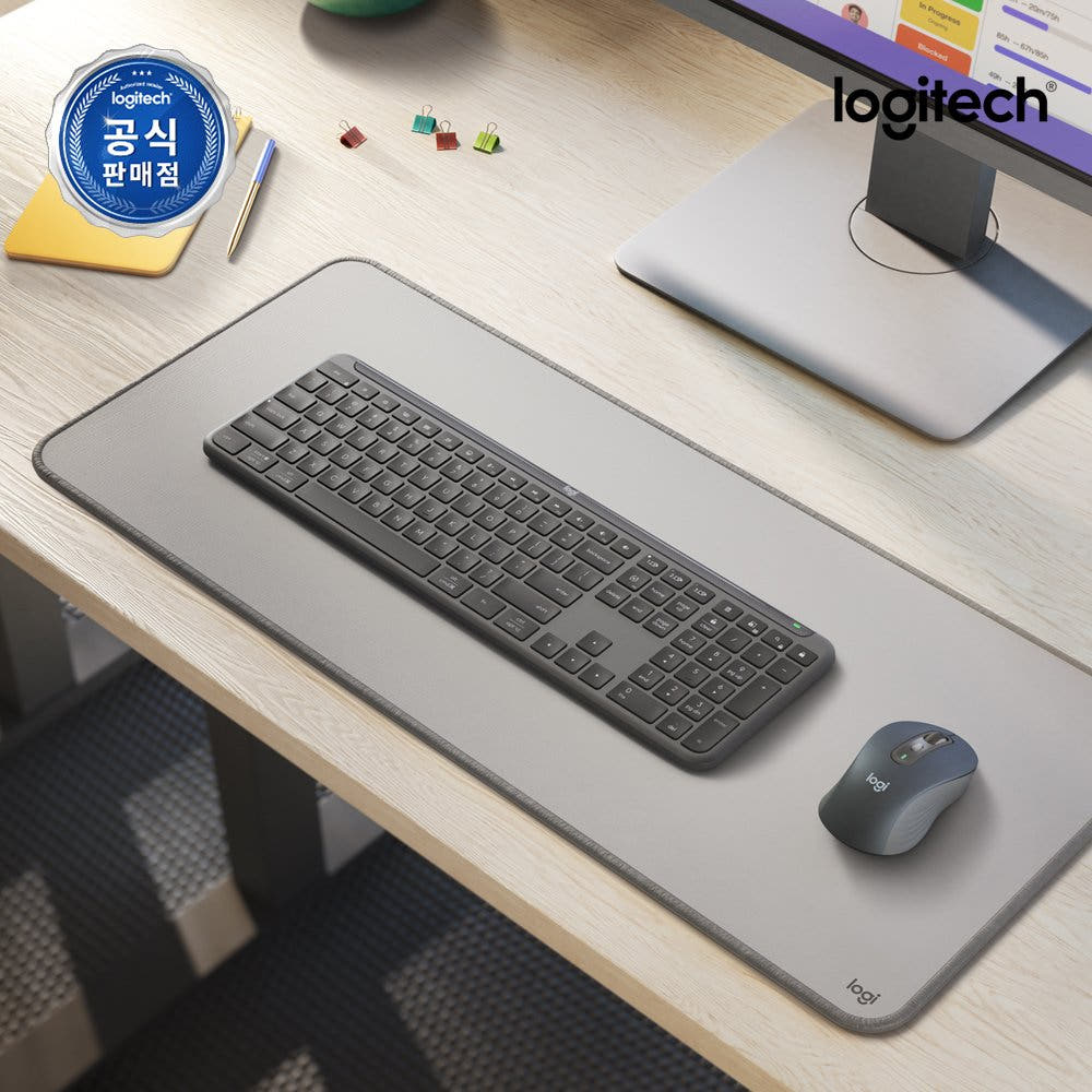 로지텍 MK950 상세 레이아웃