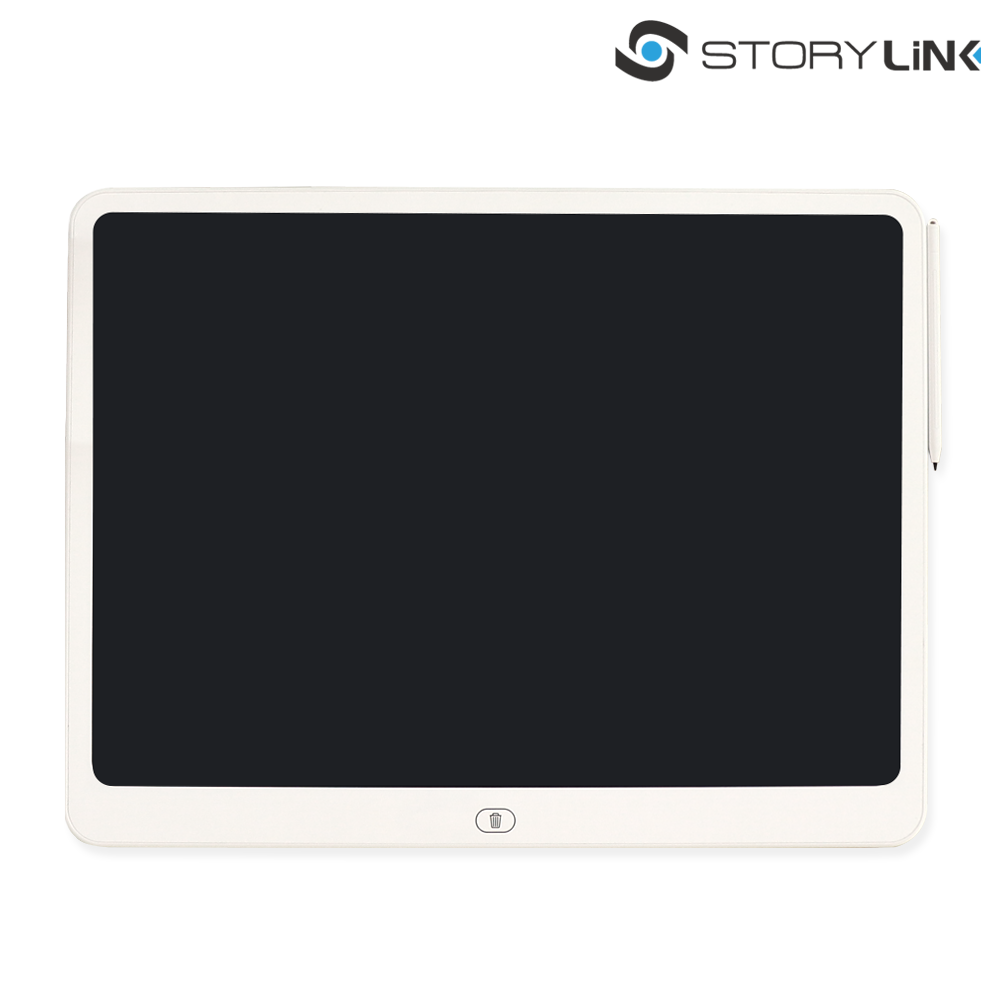 (1+1)50.8cm(20인치) 스마트 전자칠판 보드 메모 전자 노트 패드 필기 LCD 이미지 2