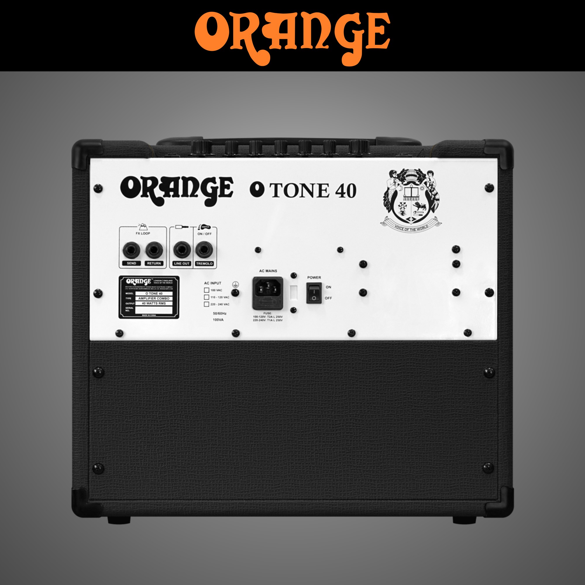 오렌지 O TONE ORANGE 40와트 일렉기타 콤보앰프 리버브 트레몰로 연습용 공연용 이미지 6