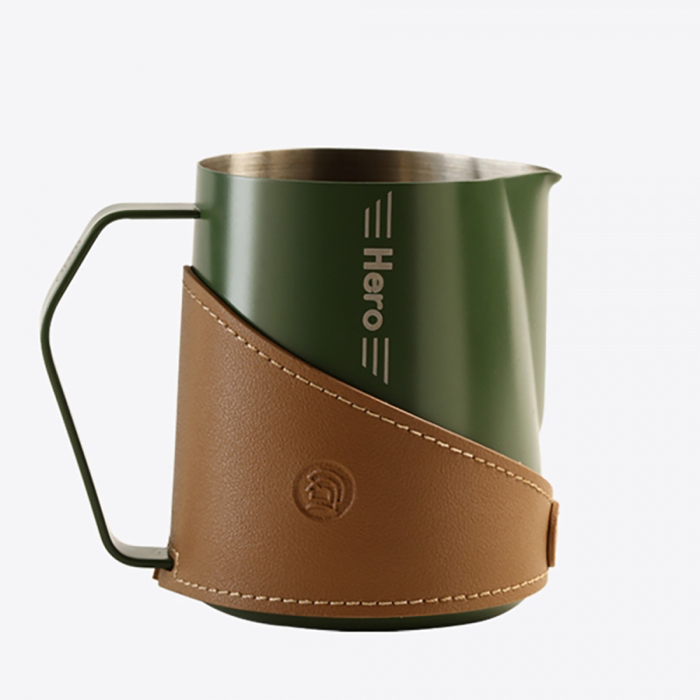 zeroHero 바리스타 튜닝 스팀피쳐 밀크저그 라떼아트 600ml, 블랙 이미지 8