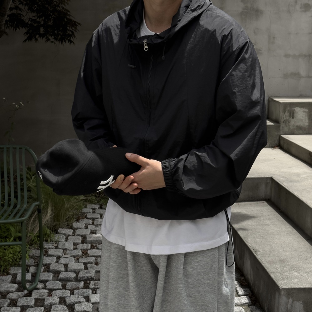 1+1 여름바람막이 윈드브레이커 아노락바람막이 - 상세 이미지 5