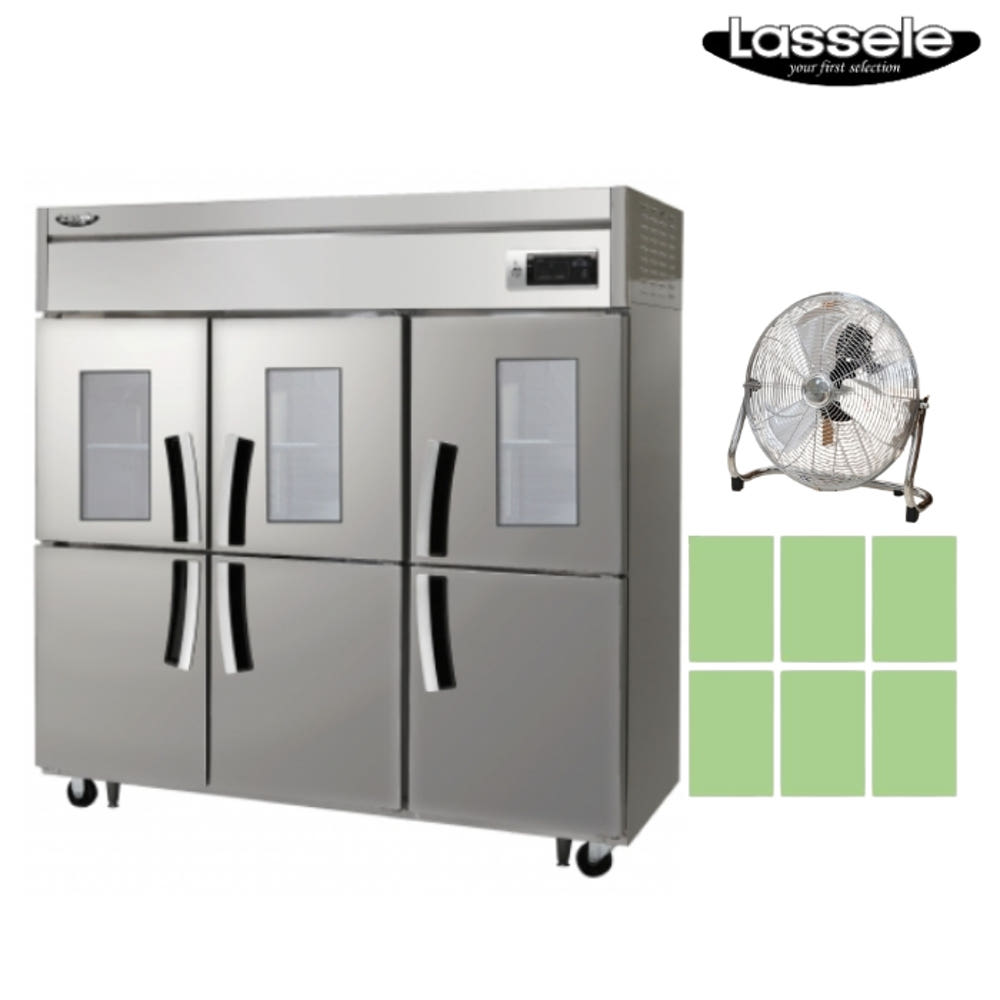 6구냉장고 식당용 카페용 대용량 대형냉장고 65박스 냉장전용고 : 신일N위시웨이