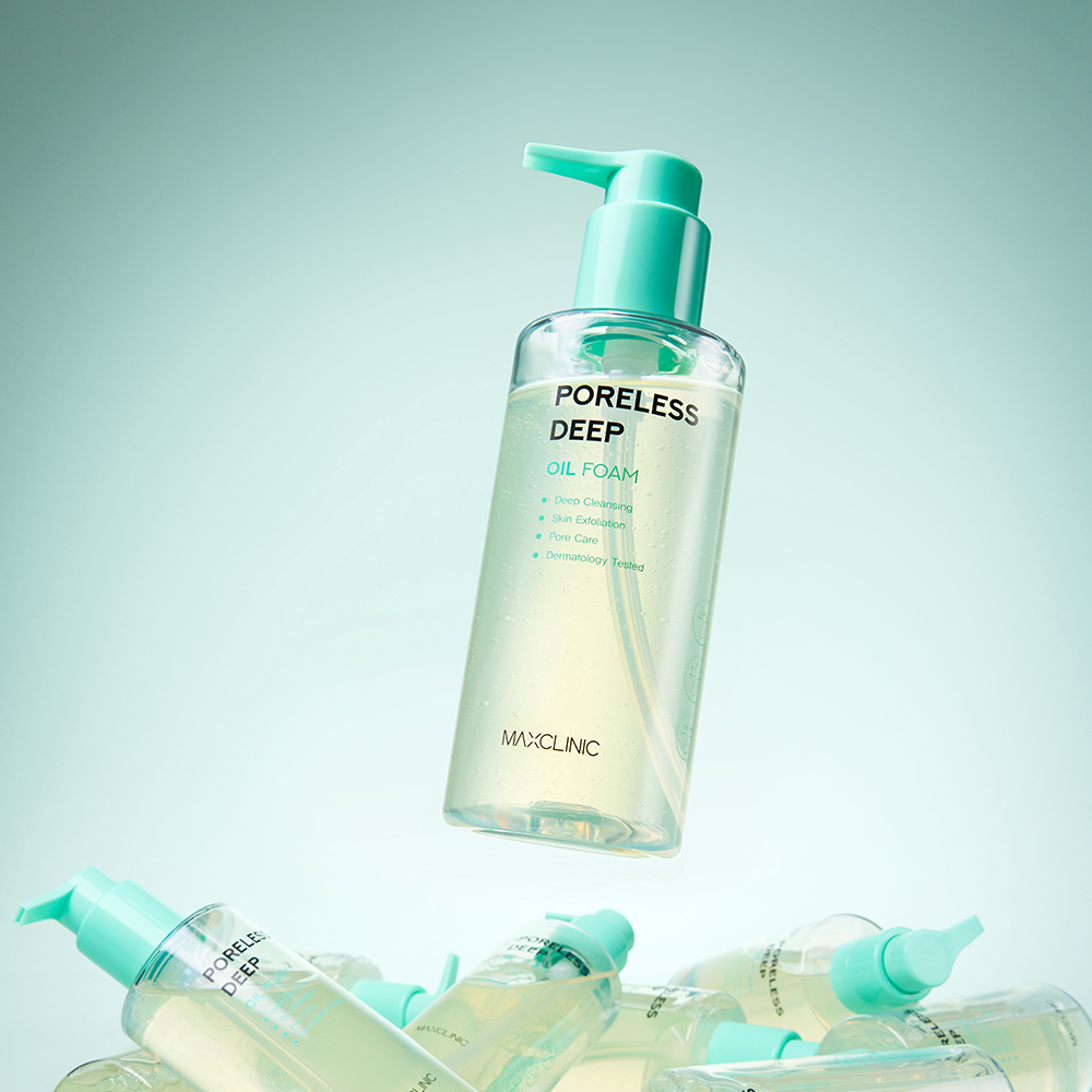 맥스클리닉 포어리스 딥클렌징 오일투폼 200ml, 1개 이미지 4