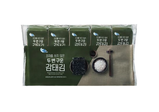 감태김 구운감태김 조미하지 않은 코스트코 8g x 10개 - 상세 이미지 2
