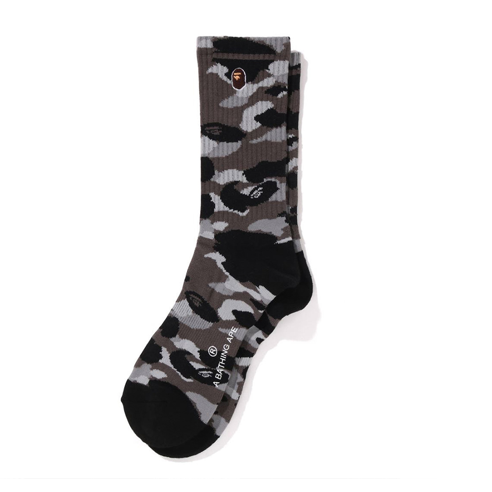베이프 양말 1ST CAMO APE HEAD ONE POINT SOCKS 1L30-184-005 - 상세 이미지 2