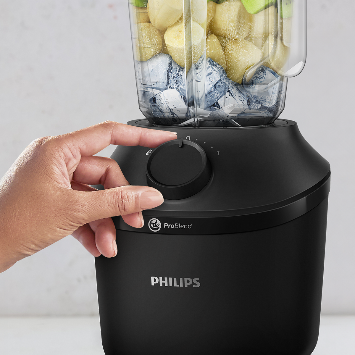 필립스 3000 시리즈 블렌더/믹서기 HR2041/01 블랙