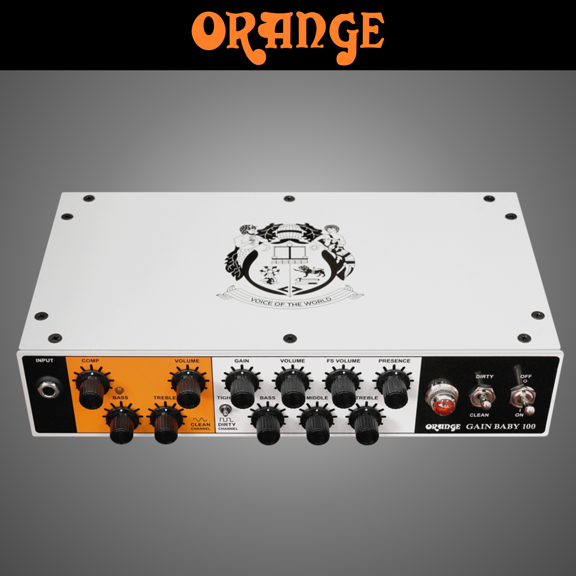 오렌지 게인베이비100 ORANGE GAIN BABY 100 일렉기타 앰프 헤드 100W - 상세 이미지 5