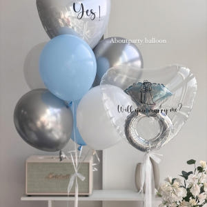 헬륨 화이트 이너하트 화동풍선 브라이덜샤워 웨딩촬영 디자인1 폰트9 인천... 실사용 후기 | 효과 있을까? - 상품 이미지 4