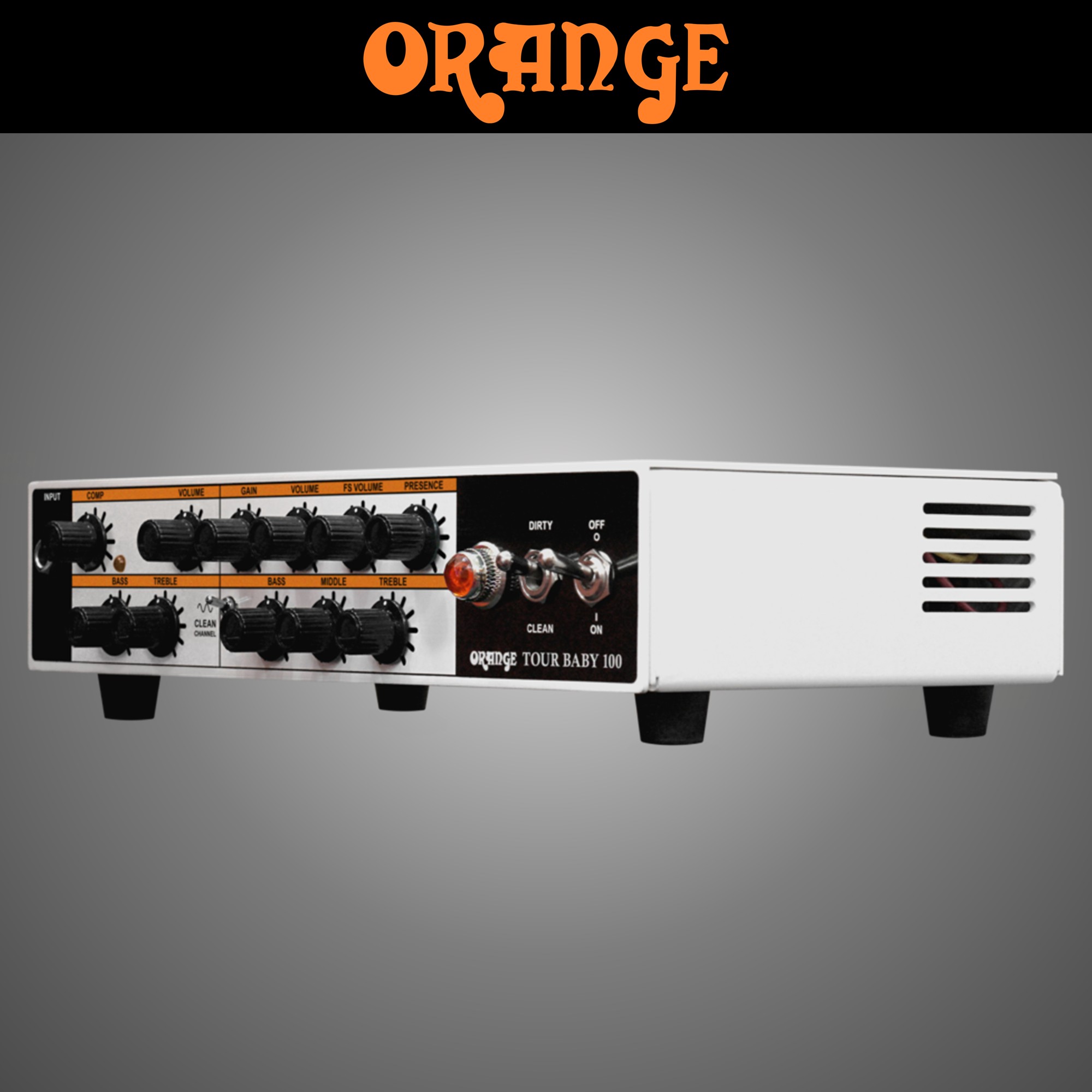 오렌지 투어베이비100 ORANGE TOUR BABY 100 일렉기타 앰프 헤드 100W - 상세 이미지 2