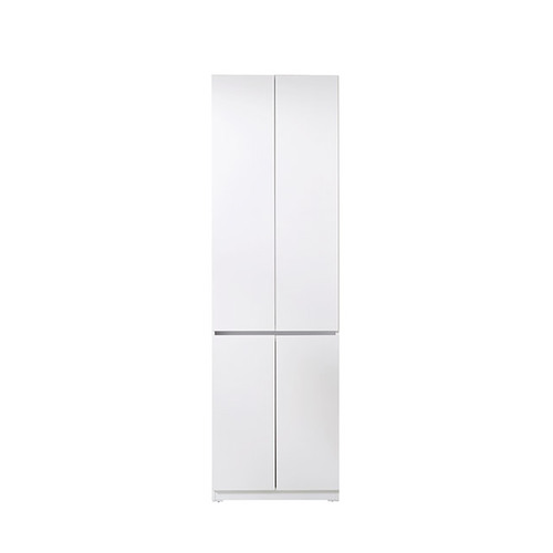 주방 수납장 화이트 키큰 수납장 1800 도어형 높은장 팬트리 정리장 다용도 주방장 슬림 수납가구 - 메인 이미지