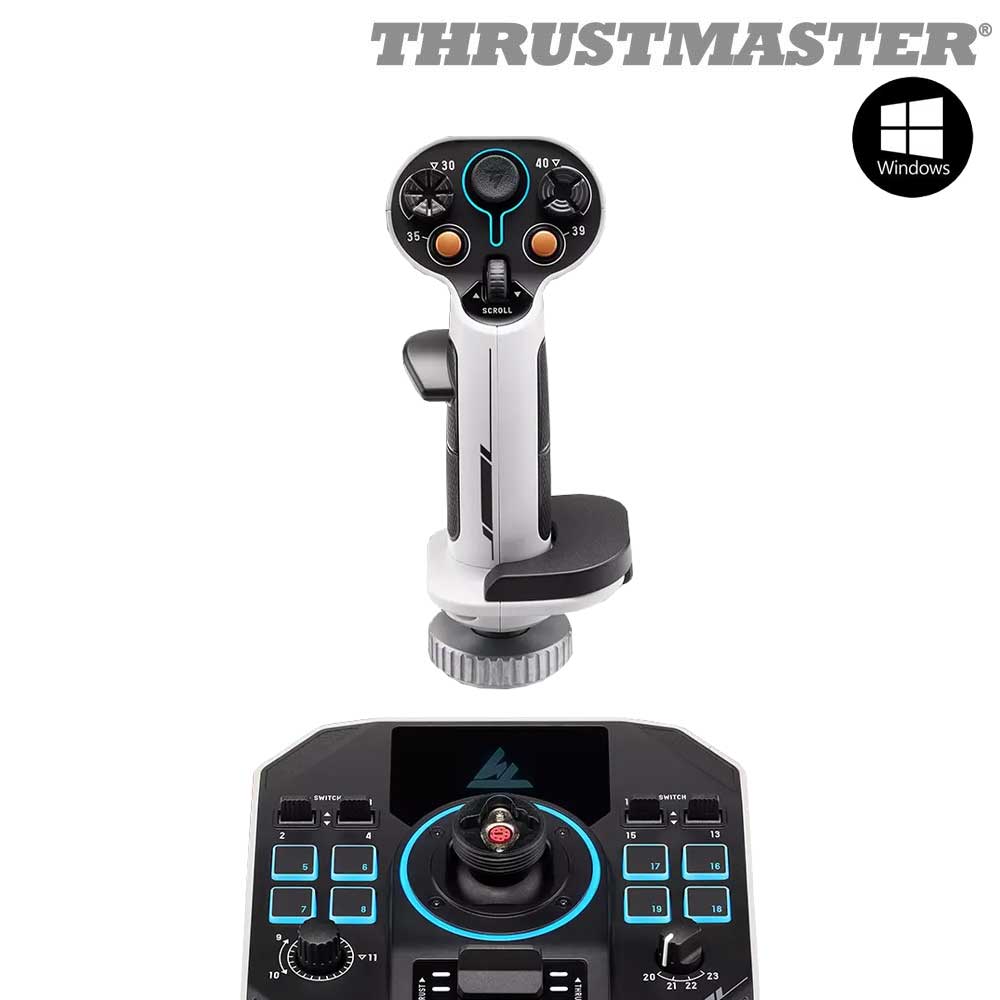 트러스트마스터 SOL-R2 HOSAS SPACE SIM DUO FLIGHTSTICK 비행조이스틱 [PC] - 상세 이미지 3