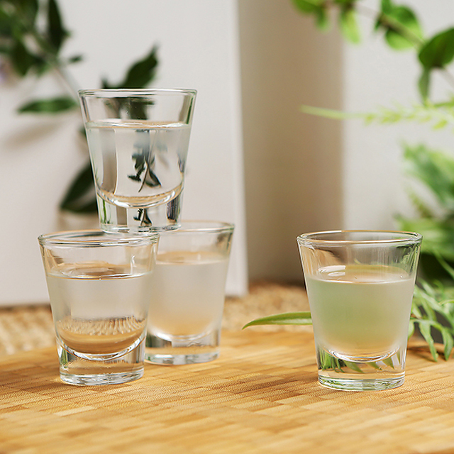 미니글라스 소주 디저트잔 푸딩컵 70ml, 6개 - 상세 이미지 2
