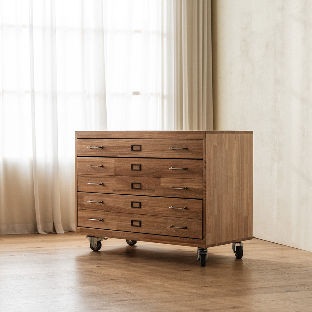 번드 비스트로 데일리 3단 수납 서랍장 지류함 1000