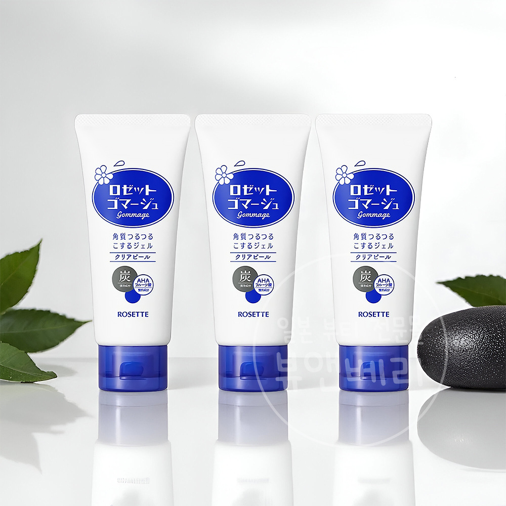 로제트 고마쥬 클리어 필링젤 스크럽 120ml, 3개 - 상품 이미지