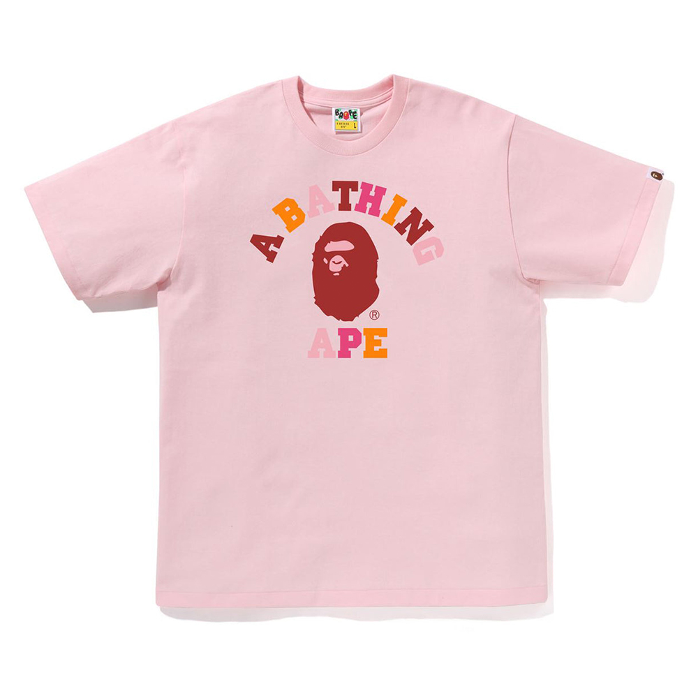 베이프 반팔티 COLORS COLLEGE TEE 1L30-110-019 - 상세 이미지 4