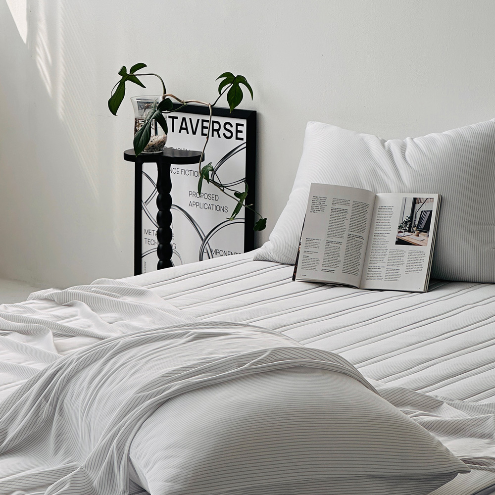 누비지오 오들오들 부스터 에어매쉬 냉감 여름침대패드 SS