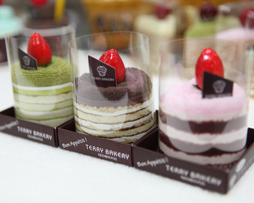 송월갤러리 테리베이커리 티라미슈 30수 최고급면 답례품 수건 - 상품 이미지