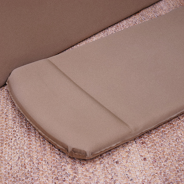 트루버 자충 매트 내장 펌프 캠핑 에어 매트리스 더블, 샌드 베이지