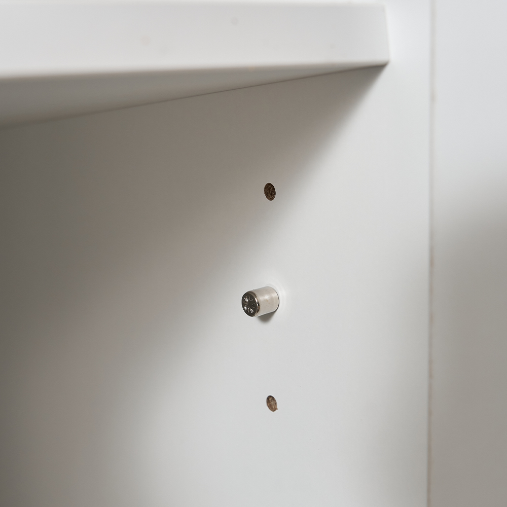 모덴 밥솥 레일 선반 슬라이딩 밥통다이 에어프라이어 틈새 수납장 400