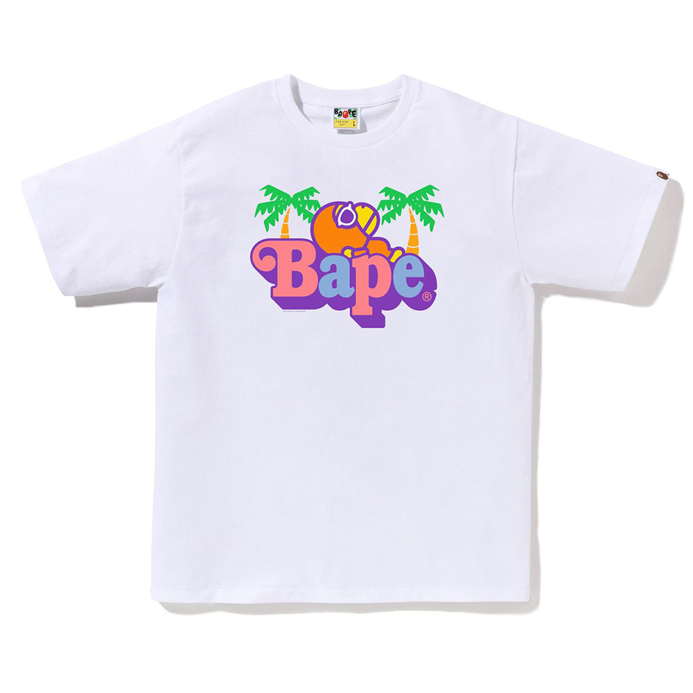 베이프 반팔티 COLORS MILO ON BAPE SUMMER TEE 2L30-110-010 - 상품 이미지
