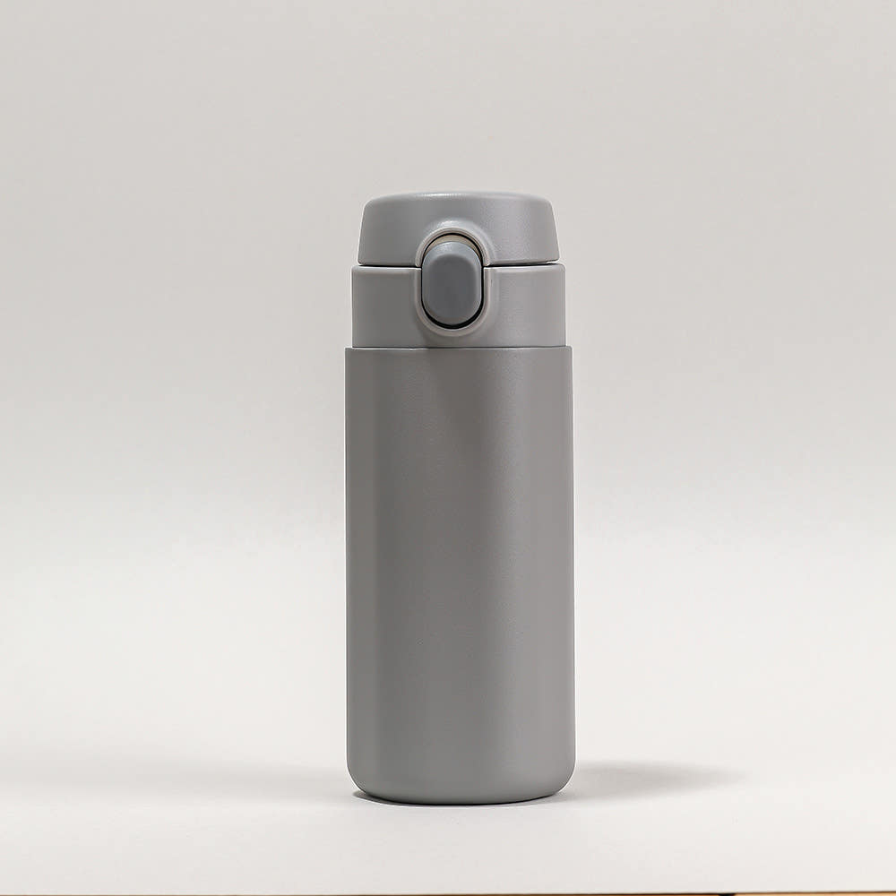 릴팡더보틀 엣지 원터치 이중스텐 텀블러(모노그레이) 360ml / LF8756 - 상세 이미지 3