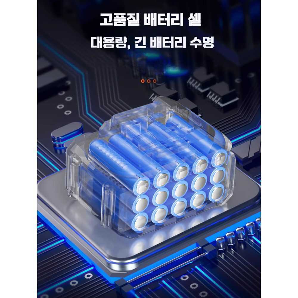 J2K 제초기 전기 잔디 깎는 기계 고출력 충전식 예초기 21800mAh 기본 - 상세 이미지 4