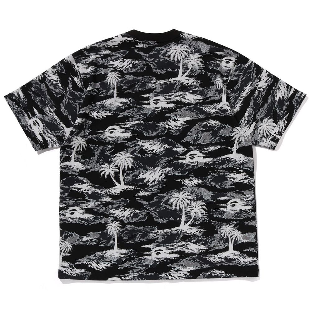 베이프 반팔티 PALM TREE CAMO ONE POINT RELAXED FIT TEE 1L30-109-317 - 상세 이미지 2