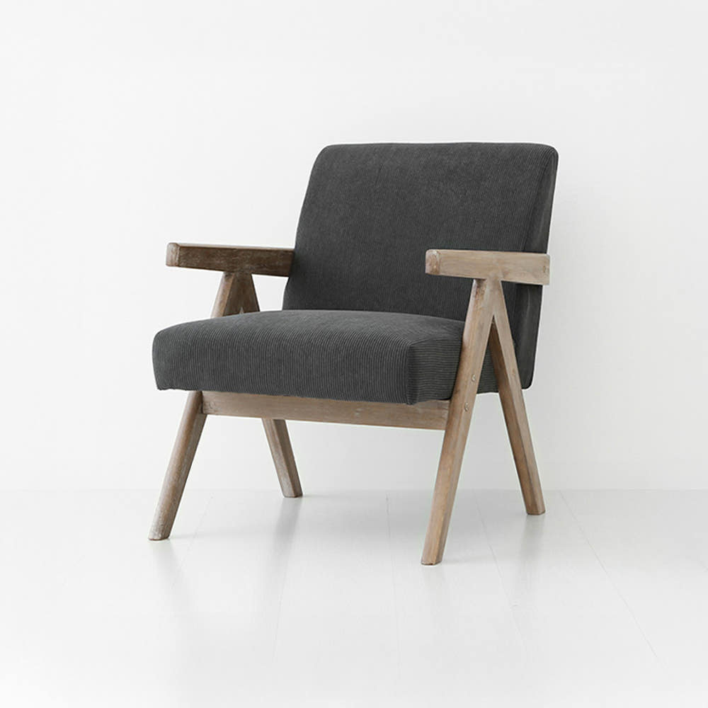 네르센 소파 1인 2713 패브릭 그레이 0876.7777, 1인용