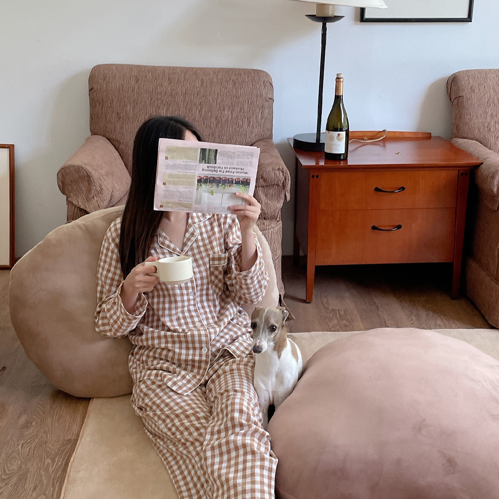 리브숨 대형 쫀득 모찌 대형 쿠션 소파 바디필로우