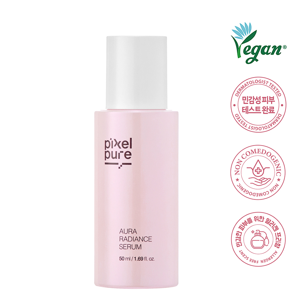 픽셀퓨어 아우라 래디언스 세럼 광채 윤기 앰플 50ml, 1개 - 상세 이미지 2