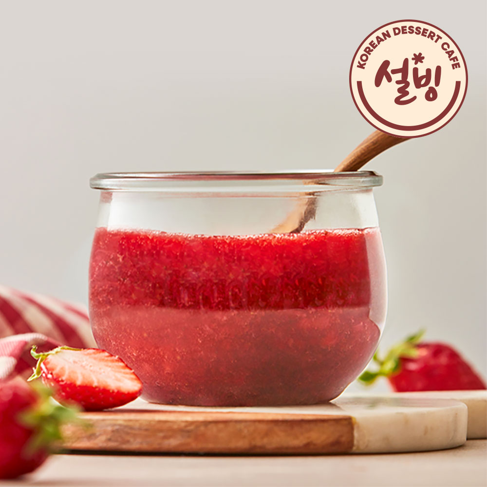 설빙 맛있는 딸기청 1kg - 상세 이미지 2