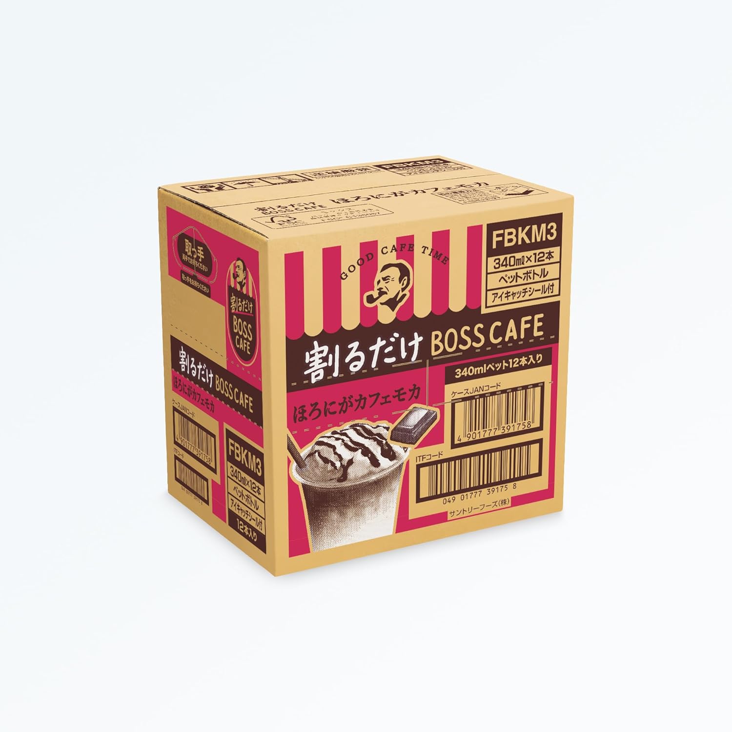 산토리 와루다케 크라프트 보스 호로니가 카페모카 340ml 12개세트 농축커피