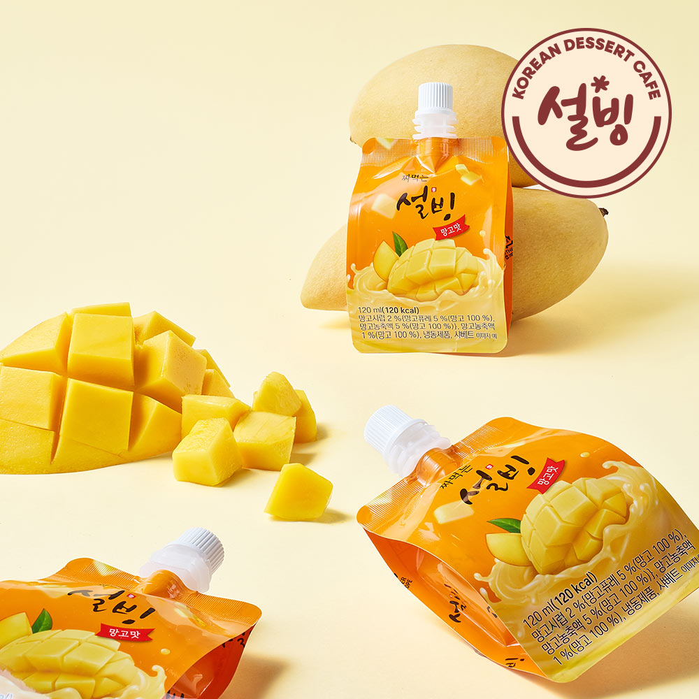 설빙 짜먹는 아이스 망고 24개입 - 상품 이미지