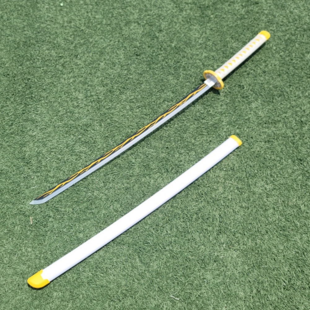 담따 귀멸의칼날 젠이츠 LED 검 103cm 일륜도 귀칼검 - 상세 이미지 2