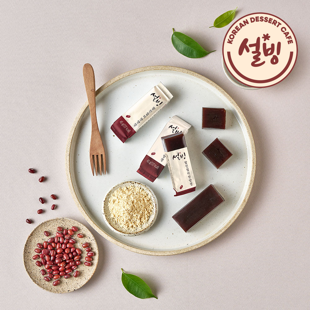 고소하고 달디단 설빙 팥인절미양갱세트 630G(45gx14개입) - 상세 이미지 3