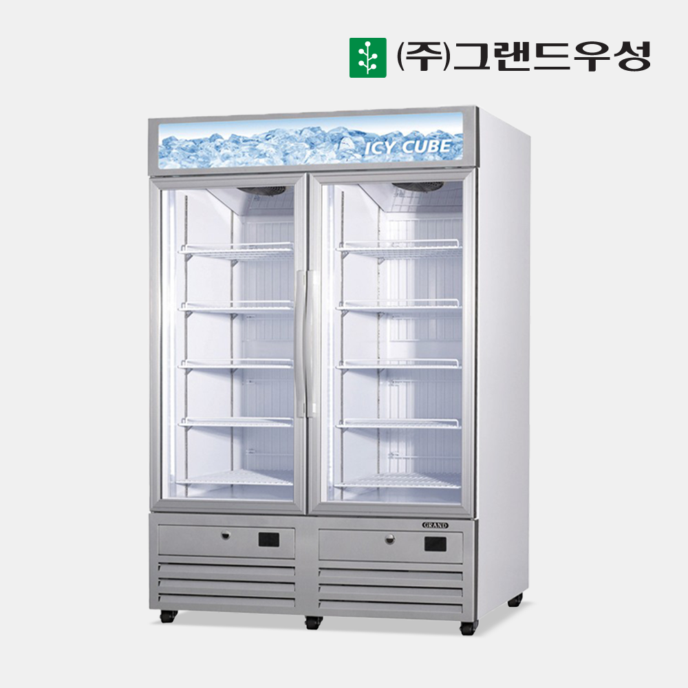 우성 수직 냉동 쇼케이스 1020L 간냉식 컵냉동고 냉동고 업소용 : 아이스탑