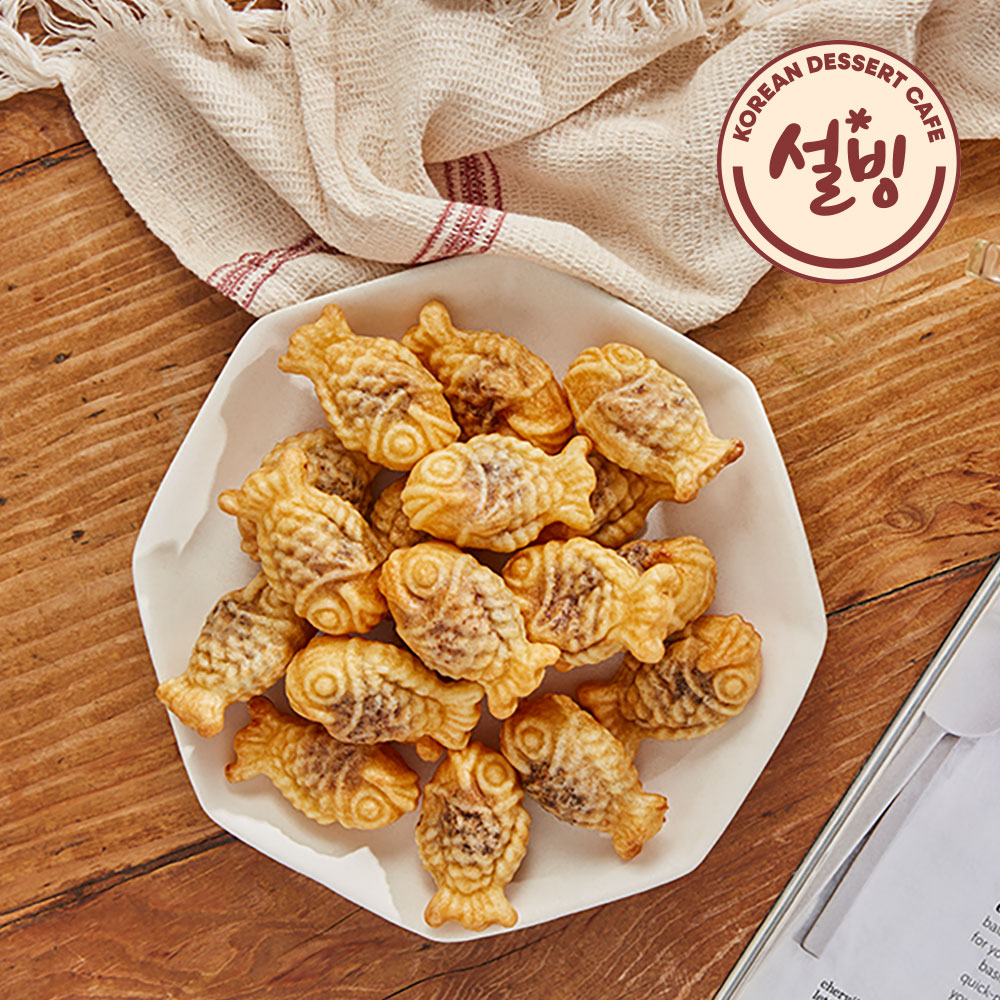 설빙 한입쏙 붕어빵 팥 375g x 2팩 - 상세 이미지 2