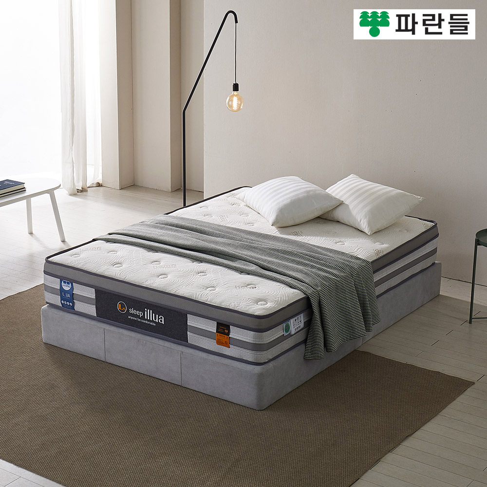 파란들 illua 햄브파이어패딩원단 27T 슈퍼싱글 독립스프링매트리스 - 상품 이미지