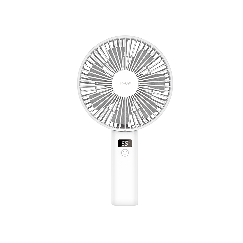 카프 휴대용선풍기 BLDC 무선 접이식 손선풍기 빅팬 16cm 화이트 이미지 6