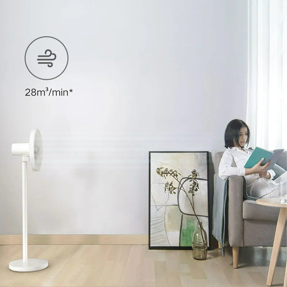 미지아 스마트 선풍기 플로어 서큘레이터 업그레이버젼 거실용 MI HOME 앱 연동 유선연결 - 상세 이미지 4