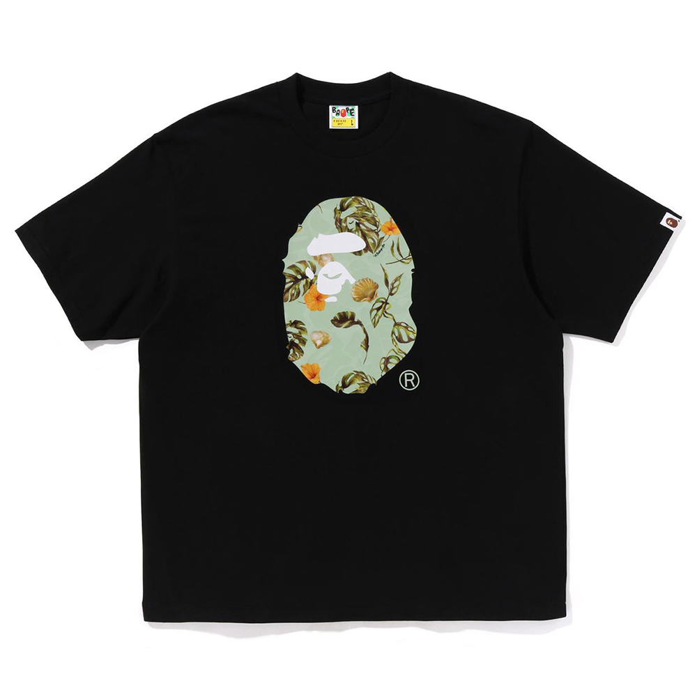 베이프 반팔티 VACATION PATTERN APE HEAD RELAXED FIT TEE 1L30-110-335 - 상세 이미지 3
