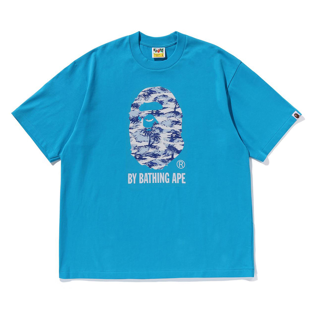 베이프 반팔티 PALM TREE CAMO BY BATHING APE RELAXED FIT TEE 1L30-110-341 - 상세 이미지 4