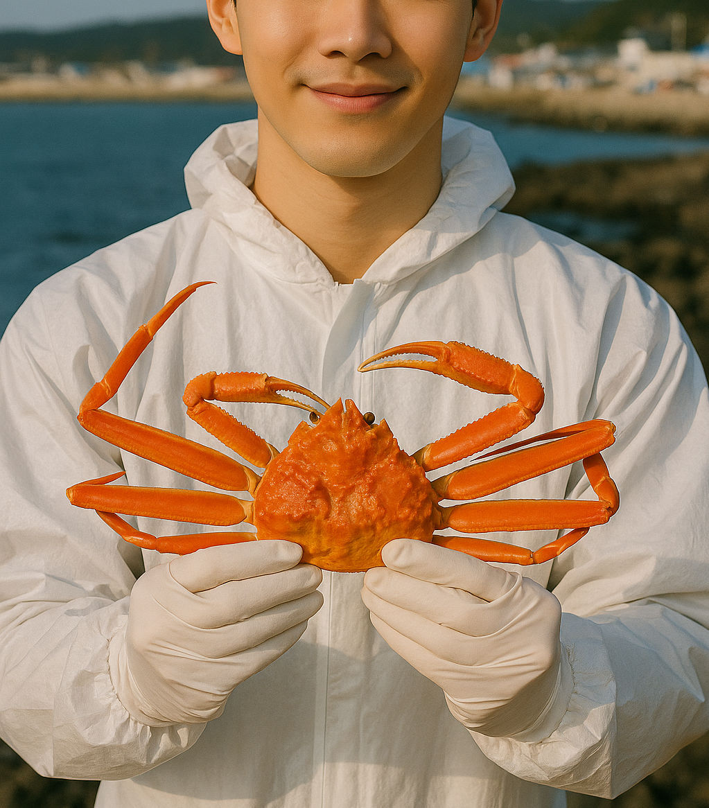 산지직송 구룡포 자숙 독도 홍게 국내산